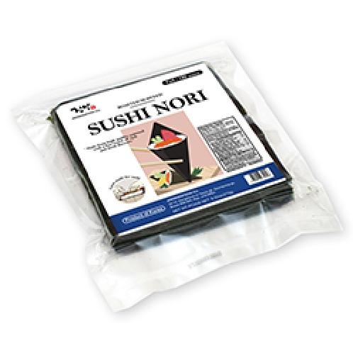 Korean Roasted Sushi Nori, (100sheets, pack of 10)